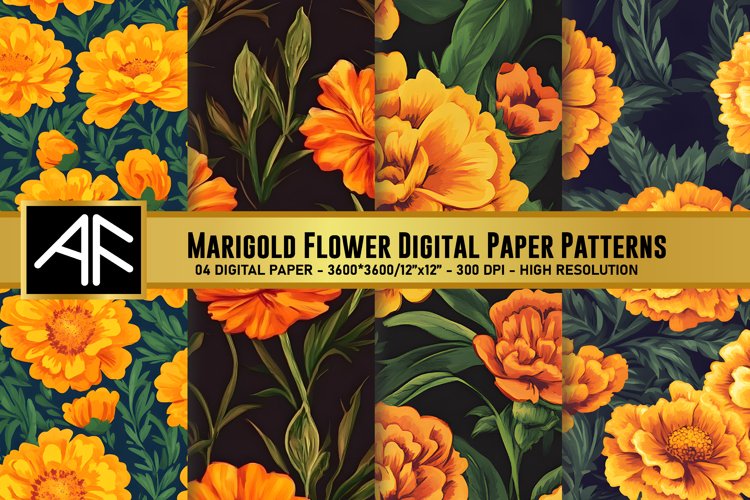 Marigold Clipart Image 4