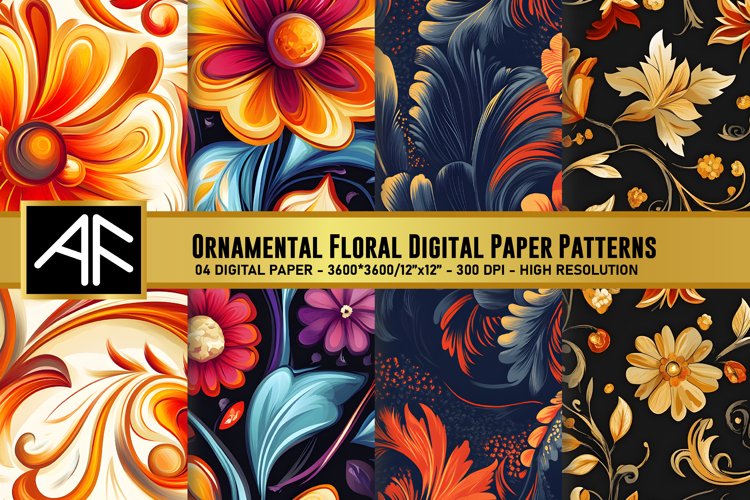 Floral Background Image 4