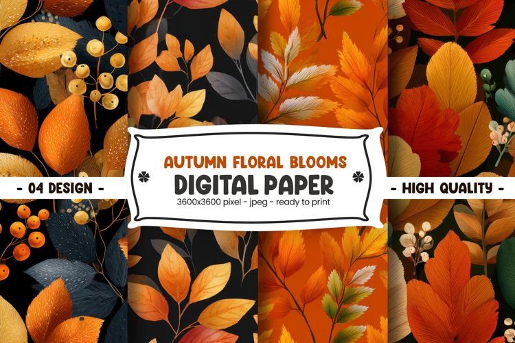 Autumn Floral Blooms