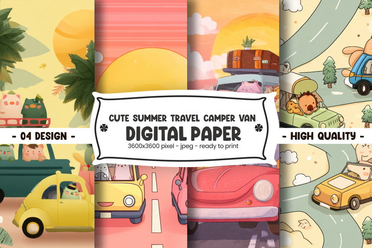 Cute Camper Clipart