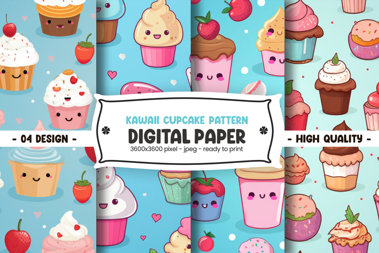 Cute Cupcake Clipart Image 5