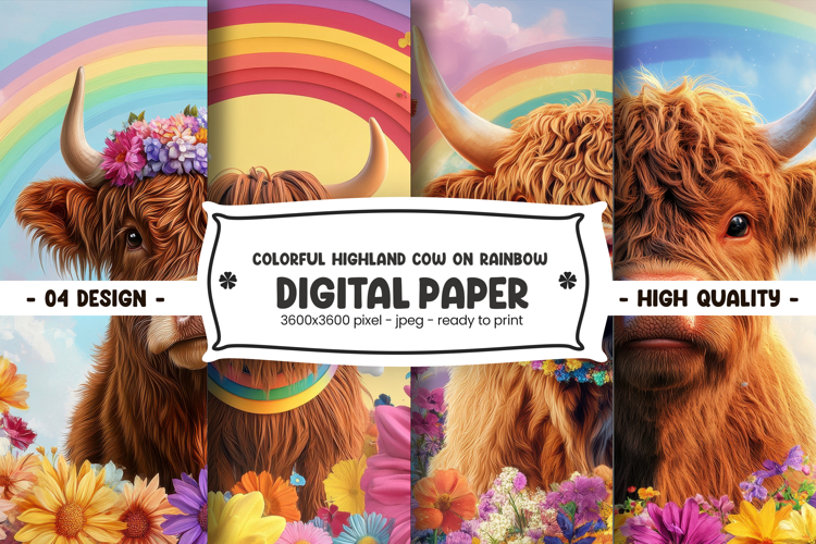 Highland Cow Clipart