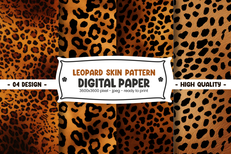 Cheetah Print Clipart Image 6