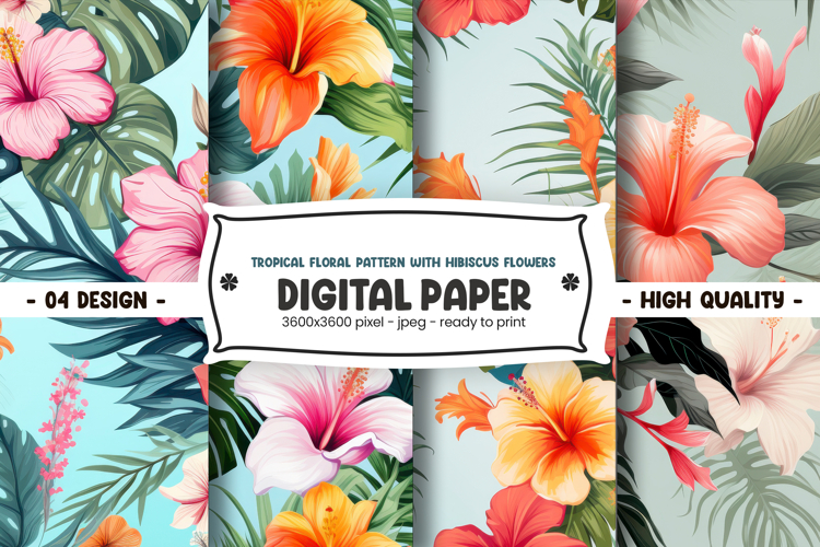 Hibiscus Flower Clipart Image 9