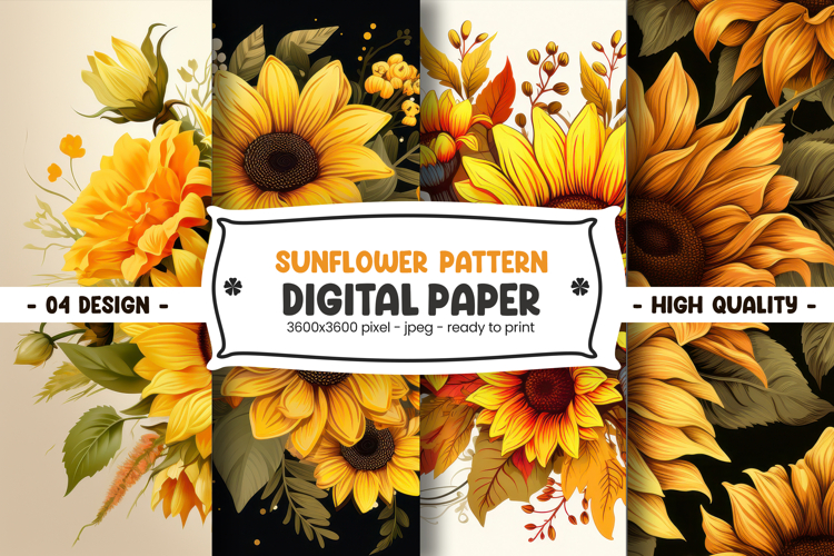 Yellow Flower Clipart Image 2
