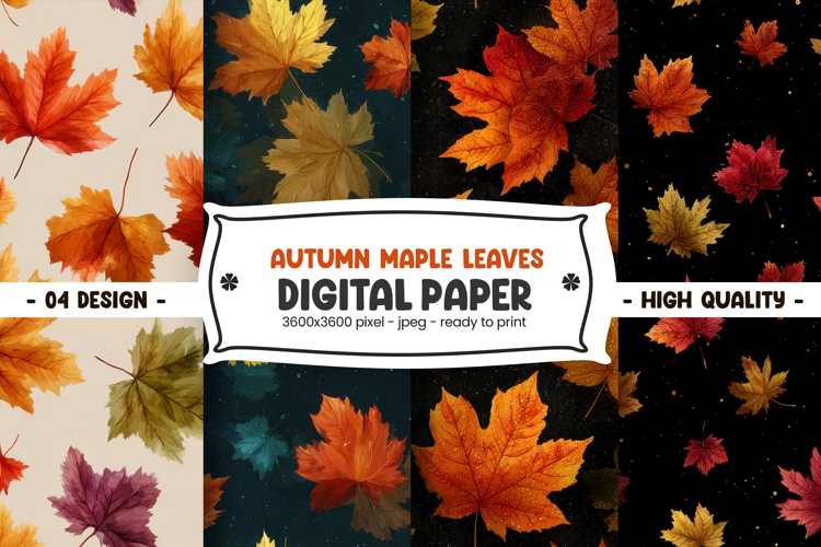 Autumn Leaves Clipart Image 4