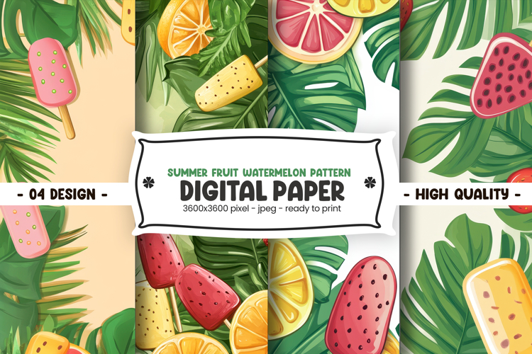 Watermelon Clipart Image 8