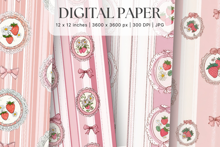 Valentine Digital Paper Image 6