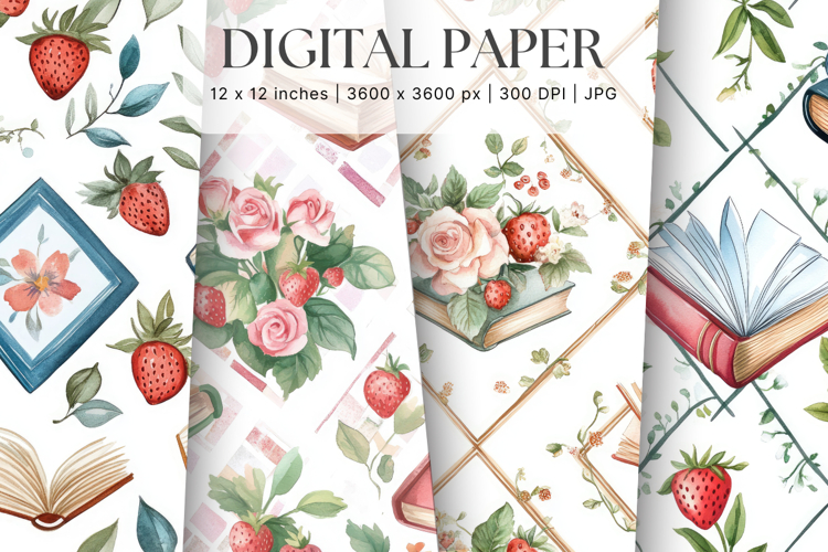 Valentine Digital Paper Image 7