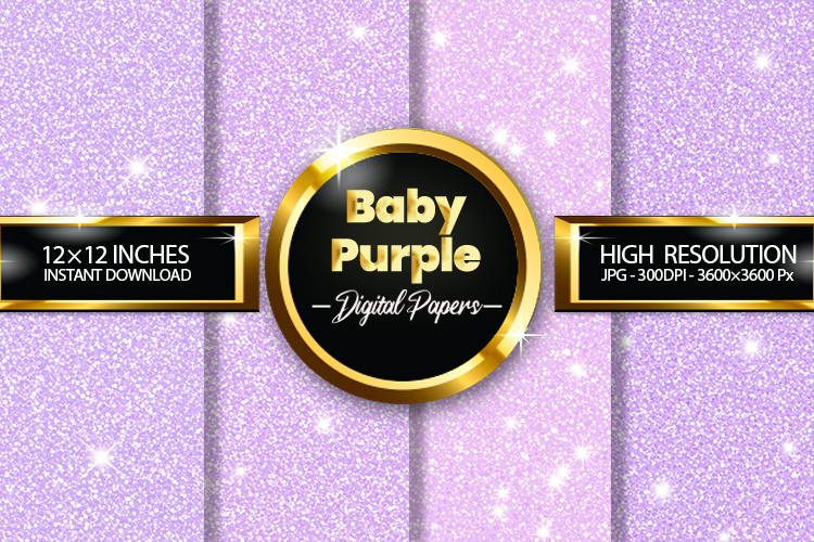 Purple Glitter Background Image 24