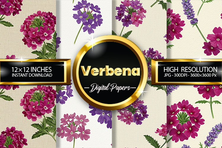 Purple Flower Clipart Image 2