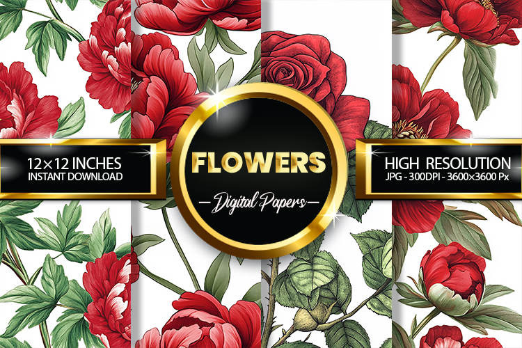 Pink Flowers Clipart Image 11