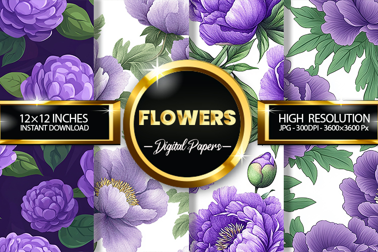Pink Flowers Clipart Image 18