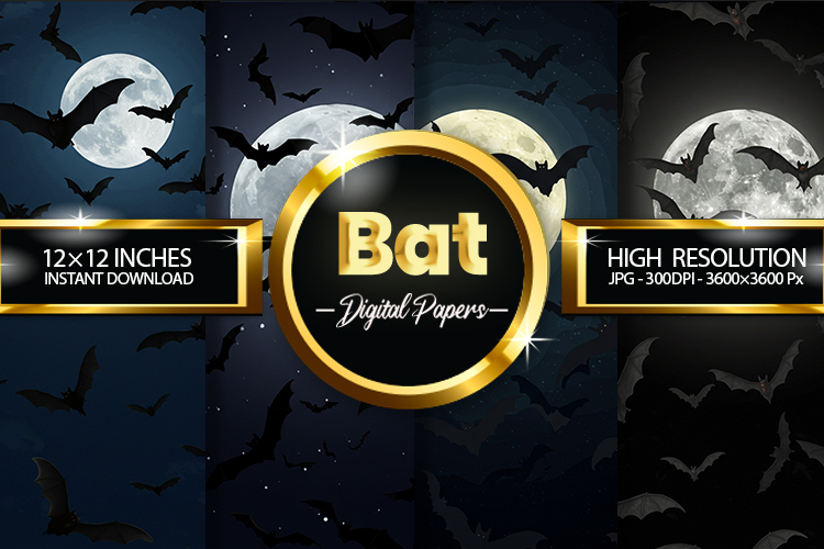 Halloween Bat Clipart Image 3