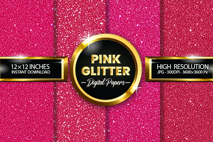Pink Glitter Background Image 4