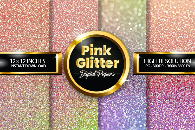 Pink Glitter Background Image 21