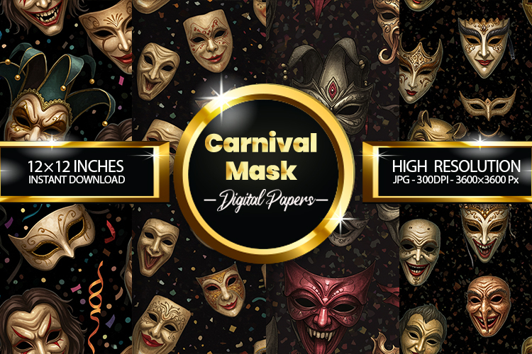Masquerade Clipart Image 14