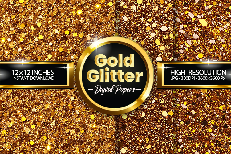 Gold Glitter Background