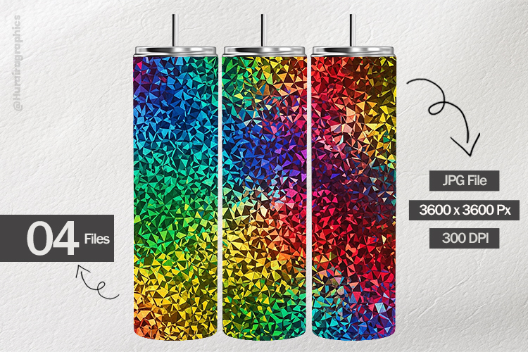 Liquid Prism Flares Digital Papers - 04 Variations