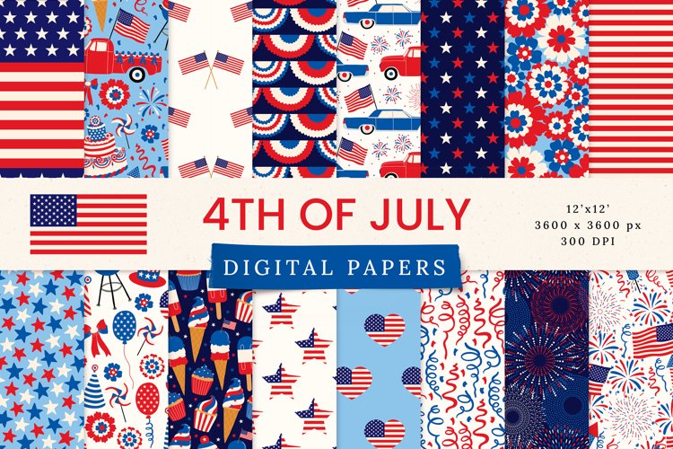 4th Of July Clipart Image 13