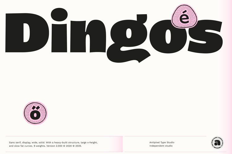 Dingos | Energetic Sans 9 Weights
