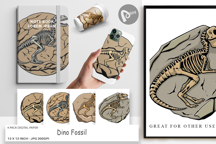 Fossil Clipart Image 3