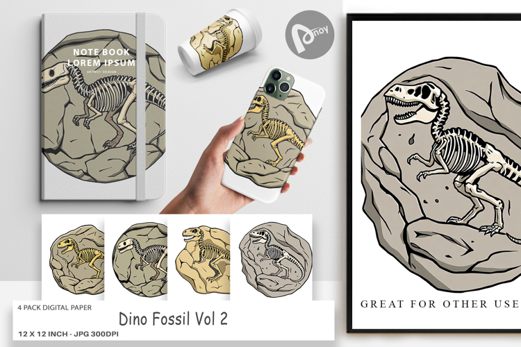 Fossil Clipart Image 2