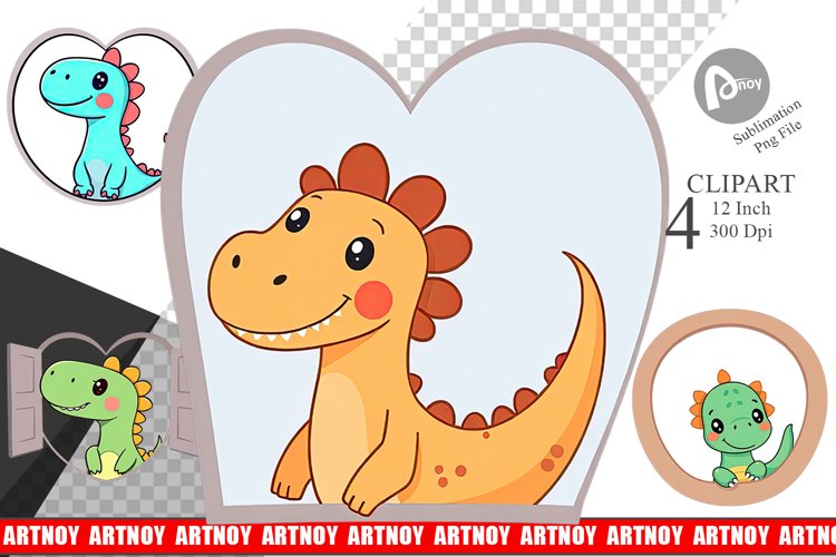 Dinosaur Clipart Image 20