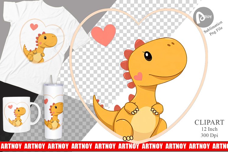 Dinosaur Clipart Image 17