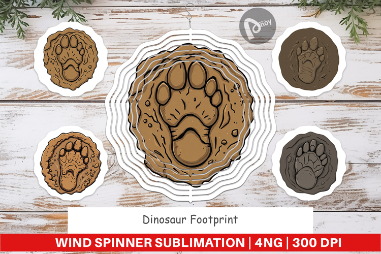 Dinosaur Footprint Clipart
