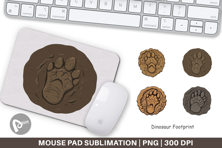 Dinosaur Footprint Clipart Image 9