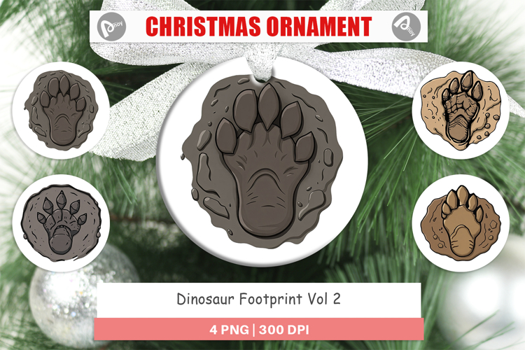 Dinosaur Footprint Clipart Image 5