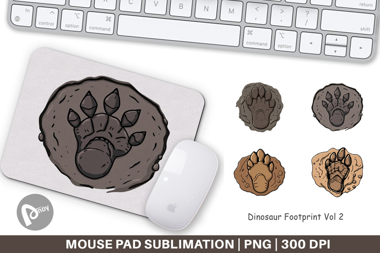 Dinosaur Footprint Clipart Image 10