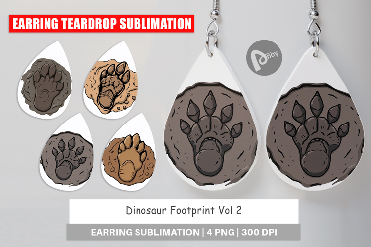 Dinosaur Footprint Clipart Image 15