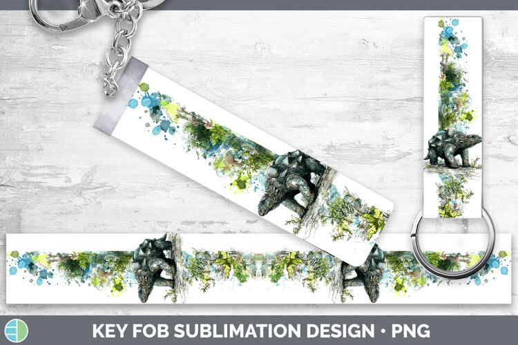 GorgeousDinosaur Sketch Key Fob design.