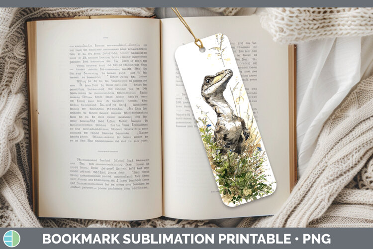 GorgeousDinosaur Sketch Bookmark design.
