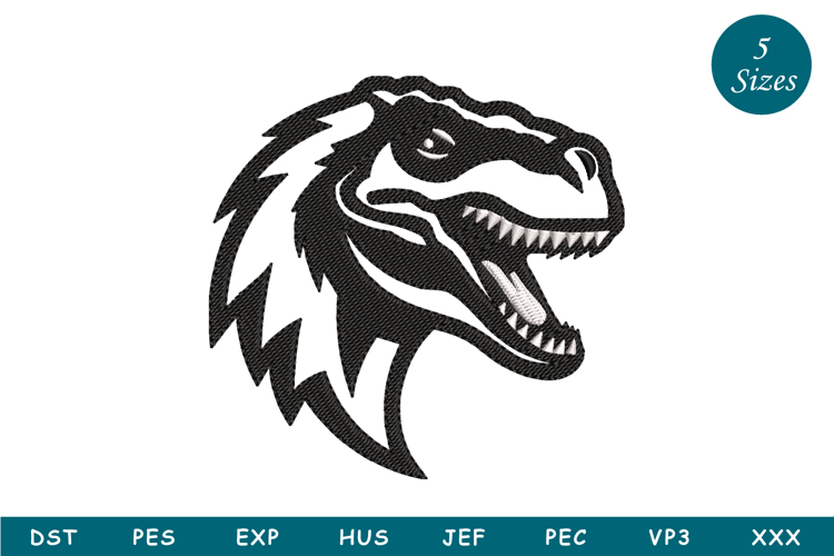 Dinosaur Embroidery Design