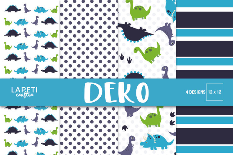 Prehistoric Scrapbook Backgrounds for Kids Memory Albums