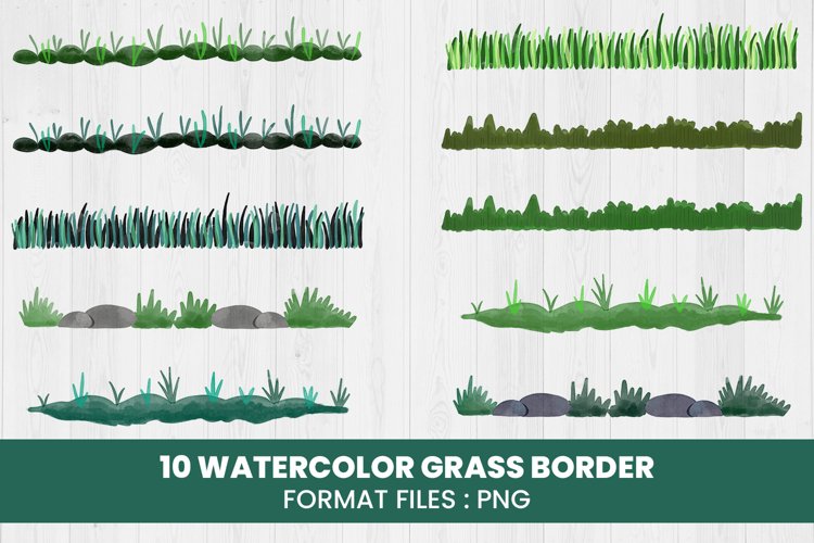 Green Grass Clipart Image 4