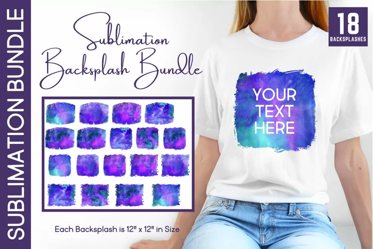 18 Distant Galaxy Watercolor Backsplash Backgrounds
