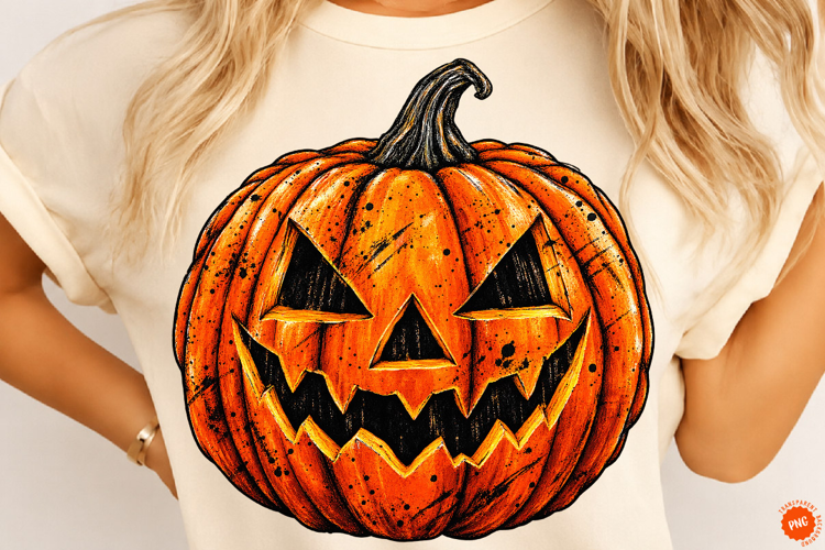 Ghost and Pumpkin PNG, Halloween Png, fall png, Pumpkin PNG
