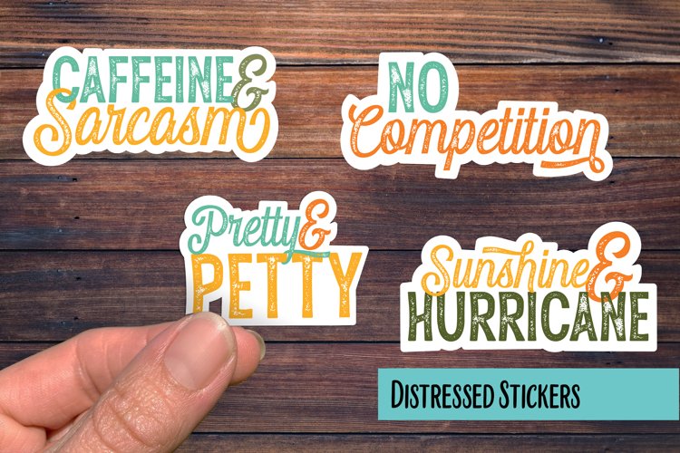 Vintage Stickers Png Image 15