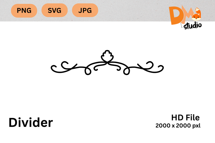 Vintage Ornament Clipart Image 10