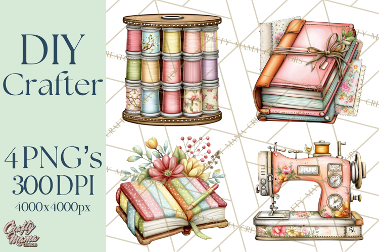 DIY Craft Tools Clipart PNG