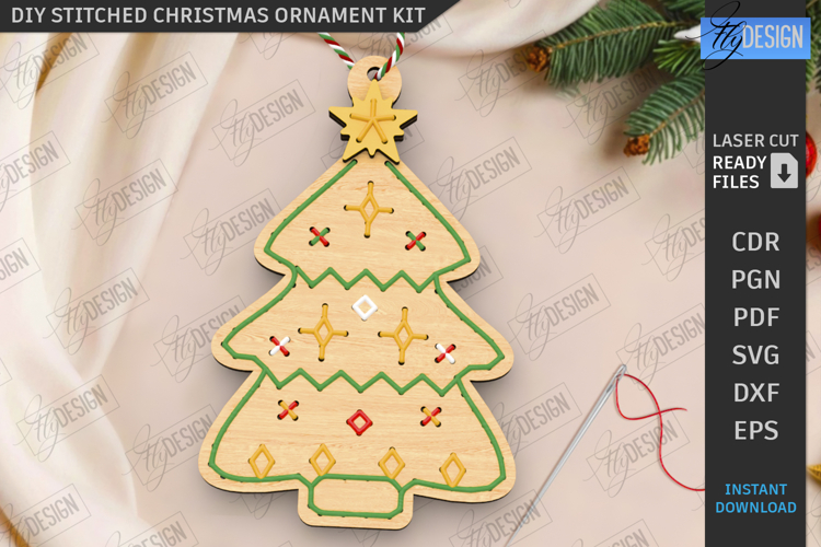 Christmas Ornaments Cross Stitch Patterns Image 16