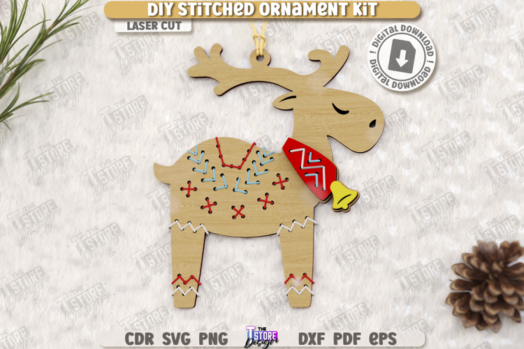 Reindeer Christmas Svg Image 15