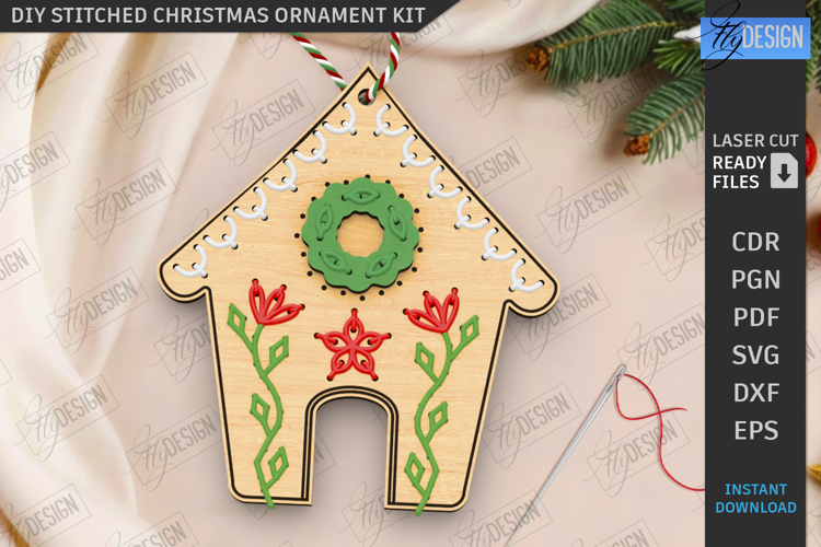 Christmas Ornaments Cross Stitch Patterns Image 11