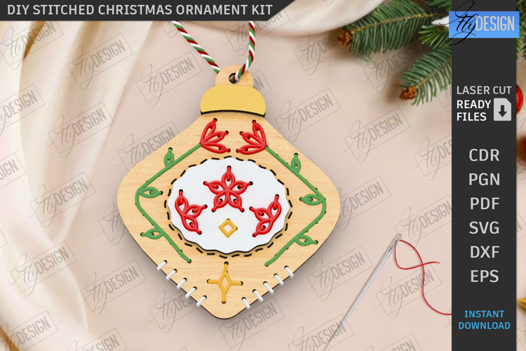 Christmas Ornaments Cross Stitch Patterns Image 7