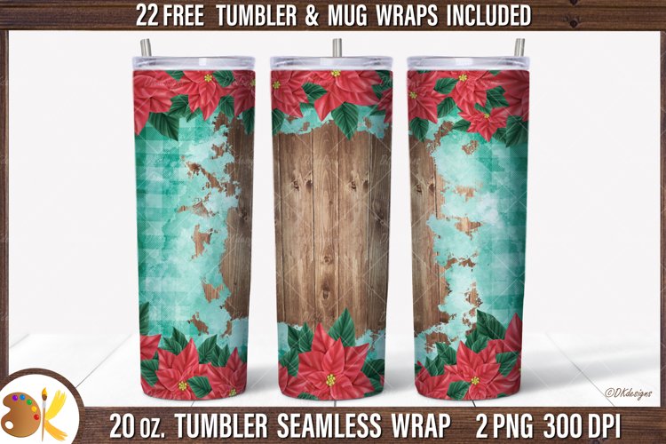 Christmas Tumbler Wrap Image 2