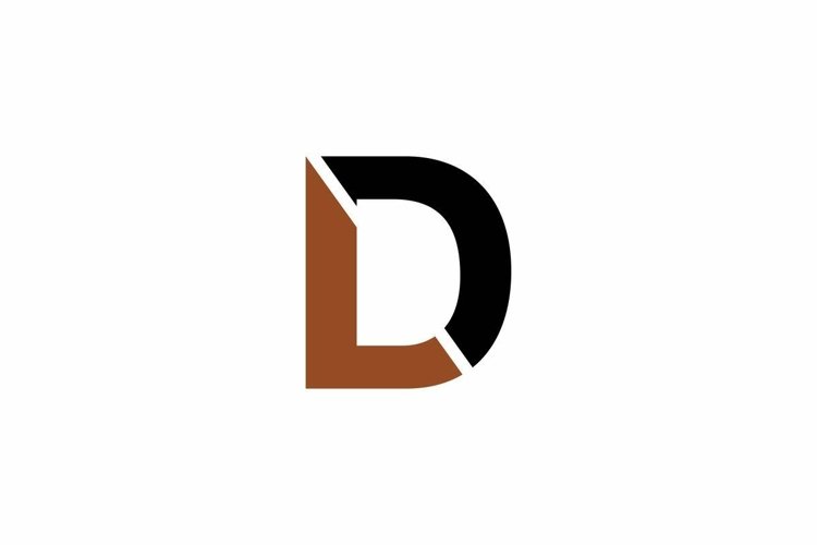 DL LD logo design vector template example image 1